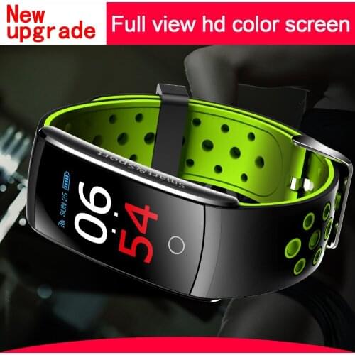 Q8S upgrade color screen smart bracelet blood pressure Bluetooth bracelet heart rate monitor fitness tracker