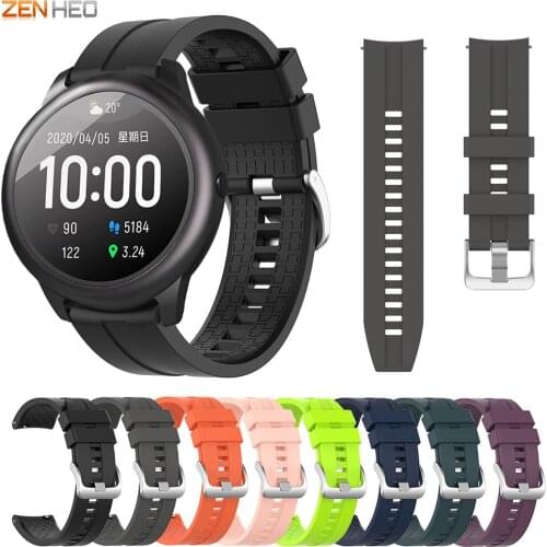 Watch Band For Xiaomi Haylou Solar LS05 Silicone Strap Replacement 22mm Watchband for Haylou Solar LS05S