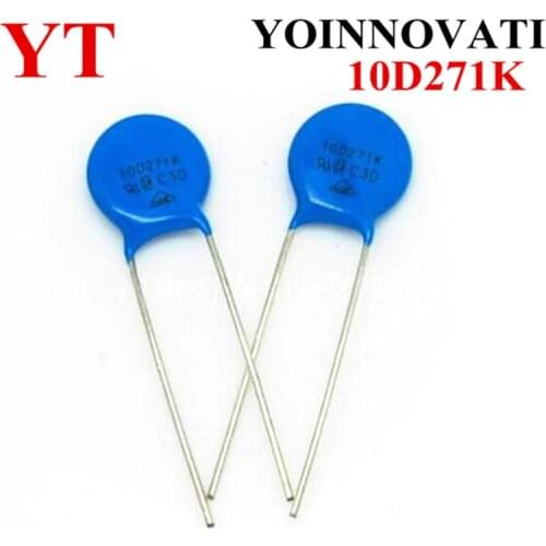 500pcs/lot 10D271K 270V voltage dependent resistor best quality