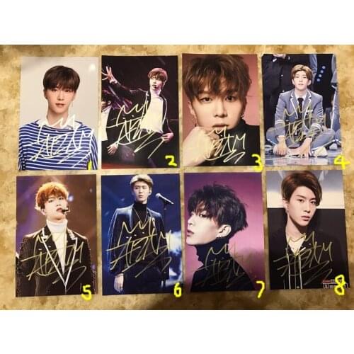 Hand signed IDOL PRODUCER NINE PERCENT FAN CHENG CHENG autographed photo 4*6 052018