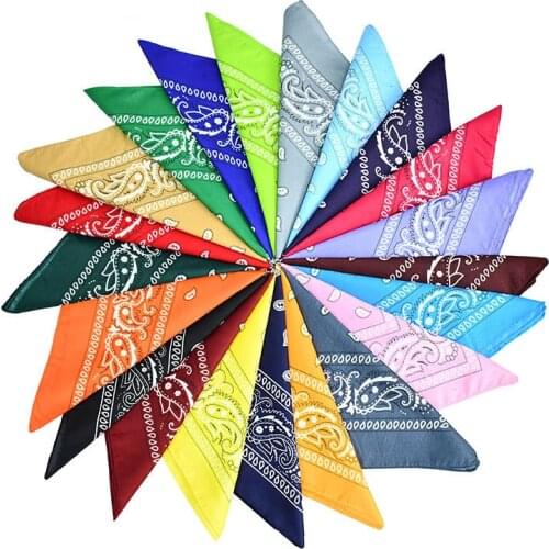 Fashion Scarf Unisex Blend Hip Hop Bandana Headwear Hair Band Scarf Neck Wrist Wrap Band Magic Head Square Scarf