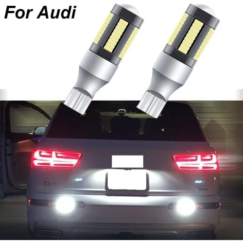 Pcs For Audi A3 8P A4 A6 Q5 Q7 A5 A6 A7 A8 S4 S5 S6 S8 TT LED Backup Reversing Light Bulb Canbus LED W16W T15 921 Lamp