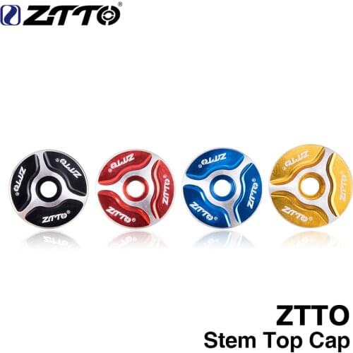 ZTTO MTB Bicycle Headset stem fork Top Cap 1-1/8" Threadless Headsets Parts Mountain Bike Road Aluminum Cover