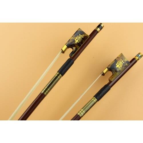 1pc New Superio Green sandalwood Violin bow 4/4 full size violin parts accessories