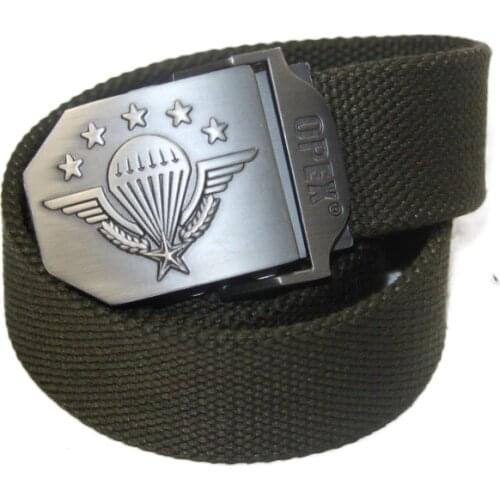 2020 Hot NOS Men Canvas Combat Belt Military Equipment Cinturon Western Strap Mens Belts Luxury For Men Tactical Brand Cintos