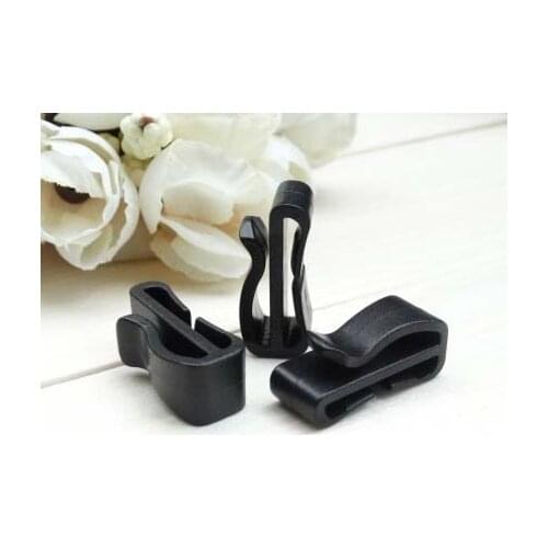 50pcs/lot 3/4"(20mm)Quick Slip Keeper Buckle Clip Slider For MolleTactical Backpack Adjusting Strap webbing