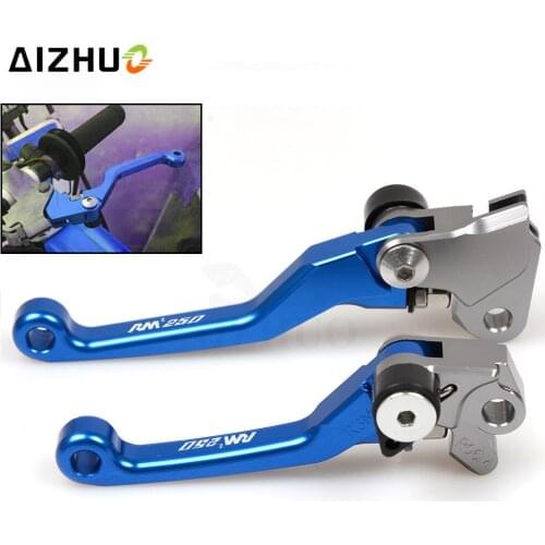For SUZUKI RM250 RM 250 2004 2005 2006 2007-2008 CNC Aluminum Motocross dirt bike Pivot Brake Clutch Levers