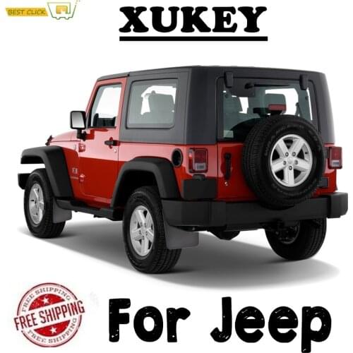 For Jeep Wrangler JL JK TJ Renegade Grand Cherokee Liberty Compass Patriot Gladiator Mud Flaps Mudflaps Splash Guard Mudguards