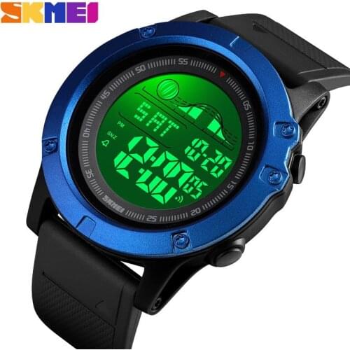 SKMEI Fashion Led Digital Men Watch Sport Mens Watch 5Bar Waterproof Luminous Display Fitness Male Watch Montre Homme Clock
