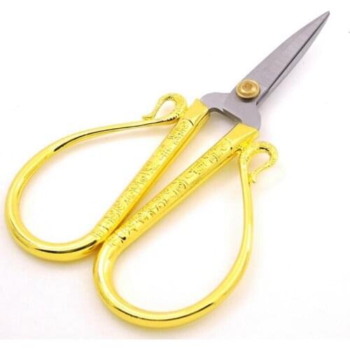 DIY Jewelry Handcraft Sharp Scissors Cutting Scissors For Tailor Sewing Scissors Cutter Shears Cross stitch Fabric Embroidered