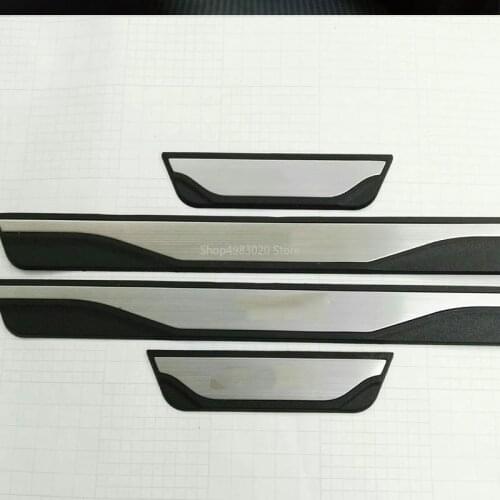 For Mazda CX-5 cx 5 cx5 2012 2013 2014 2015 2016 door sill strip scuff plate welcome pedal Trim car styling accessories 4PCS