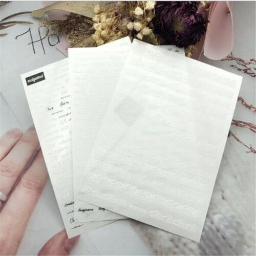 Hot Selling New Arrival DIY Black& white Nail Stickers English Words Nail Decals Nail Polish Nail Art