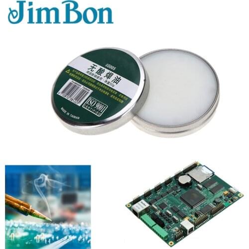 JimBon 8S005 Soldering Paste Without Acid Welding Oil Solder Paste 50g Soldering Tool Parts