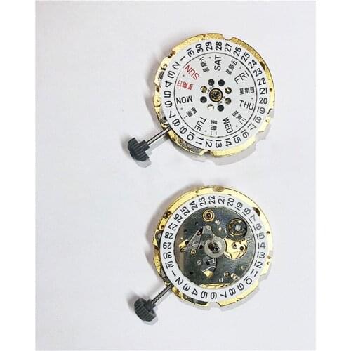 Original Movement Double /Single Calendar for MIYOTA 8200 Automatic Movement 21 Jewels Watch Replacement Repair Parts