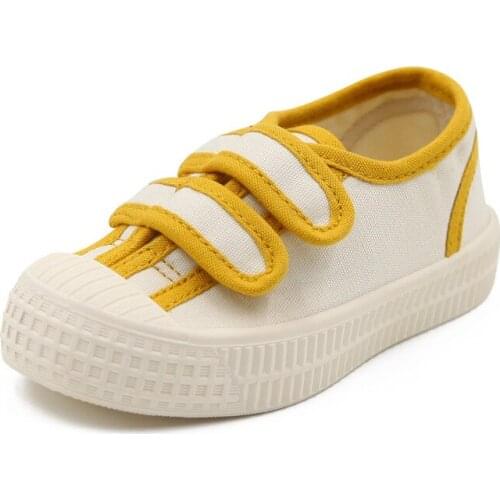 2021 Spring Children Canvas Shoes Soft Sole Baby Shoes Indoor Shoes Kids Casual Flats for Boys and Girls Cute Fashion Student