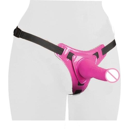 Realistic Dildo Leather Strap On Big Dildo Penis For Woman Men Couples Strapon Dildo Belt For Lesbian Gay Adult Game Sex Toys