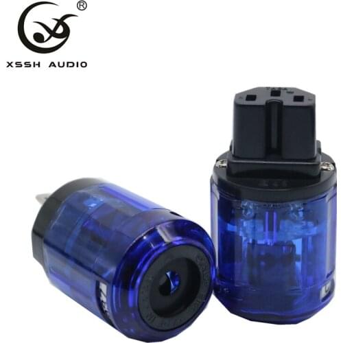 XSSH/p-037c-037 HIFI hi-end audio power cable us plug iec soket 125v 15A AC plugs