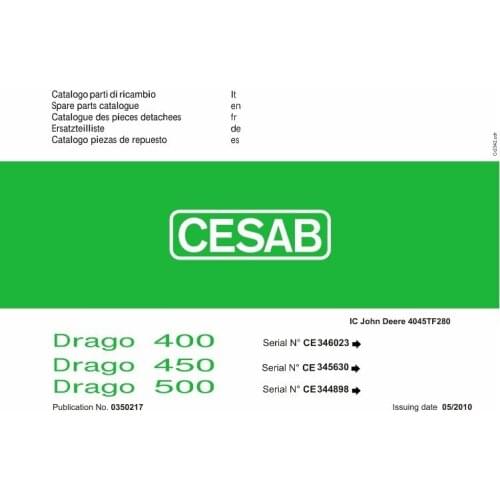 Cesab Spare Parts 2012