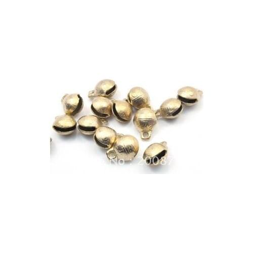 100PCS Brass Small Bells 2# 14mm Chinese characters FU Bells for Puppy NBB337