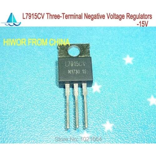 50pcs/lot L7915CV L7915 7915 Three-Terminal Negative Voltage Regulators -15V (Made in China)