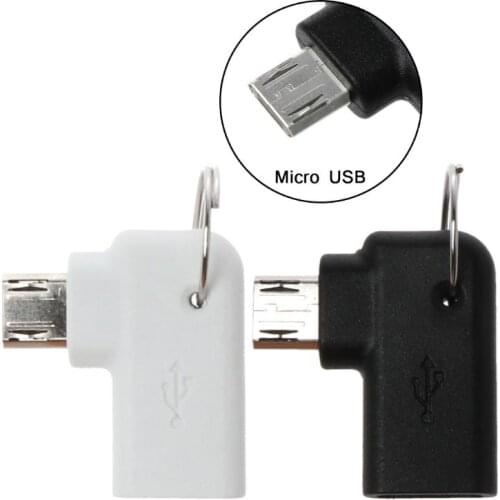 90 Degree Type C Female to Micro USB Male Charging Converter Connector Adapter for Samsung Huawei Android Mobile Phone Tablet