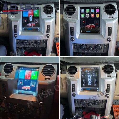 Android 10 Tesla Style For Land Rover Discovery 3 LR3 2004-2011 Car Multimedia Radio Player Stereo Screen GPS Navi WiF Head Unit