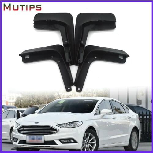 Mutips Mudguard Mudflap Fender Mud Flaps Splash Guard Protect Cover Auto For 2013 2014 2015 2016 2017 Ford Fusion Mondeo Molded