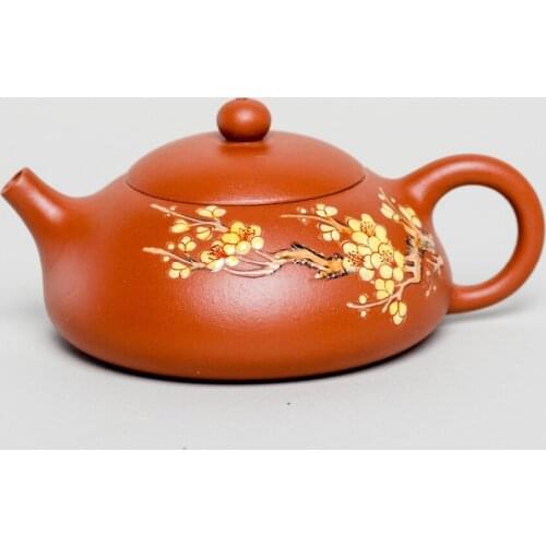 180ml Authentic Purple clay Tea pot Yixing origin mine famous Zhu mud all handmade Xi Shi stone scoop teapot Kung Fu tea kettle
