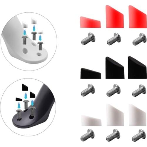 For XIAOMI MIJIA M365 1Set Scooter Rear Back Fender Mudguard Screws Rubber Cap Screw Plug Cover Electric Scooter Accessories