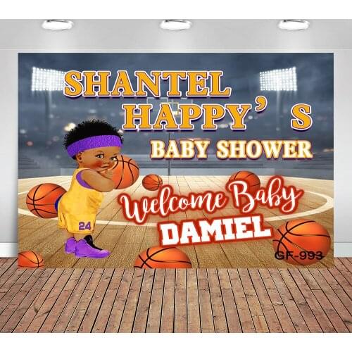 Birthday Backdrops Basketball Field Champion Trophy Sportman Baby Shower Newborn Kid Photography Backgrounds Photozone
