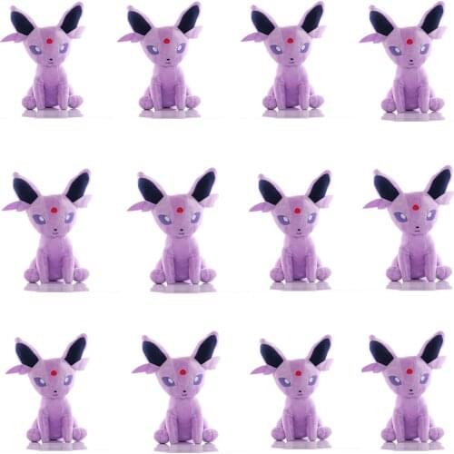 Kawaii Plush Toys Pokemoned Espeon Cartoon Animation Peripheral Dolls stuffed Toys Room Decoration Children Birthday Gifts