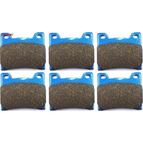 Sintered Brake Pads Set for YAMAHA FZR 600 FZR600 1989 Front Rear 89
