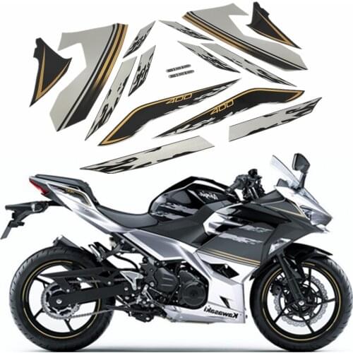 Motorcycle For Ninja400 Sticker Fairing Full Kit Decal High Quality Fit Ninja 400 Applique Bodywork ABS Decorative Protector