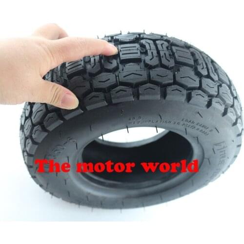 Beach car refit motorcycles mobility scooter black tire 4.10/3.50-6 mobility scooter tire without inner tuber
