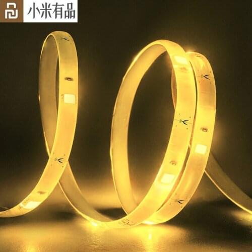 Youpin LED Light Strip Dimmable Flexible Rope Warm White Light For Home Lighting Kitchen Bedside Cabinet Decoration Auto-sensing