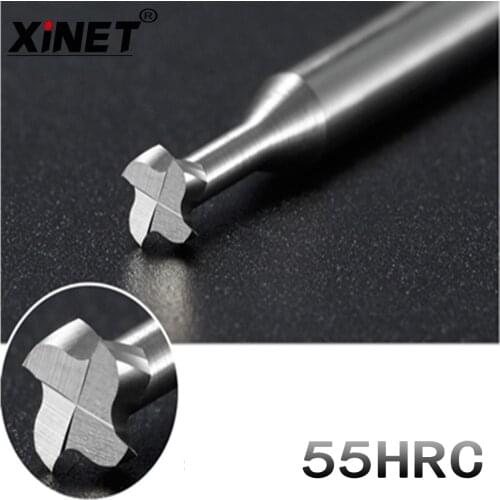 Tungsten steel integral T-shaped milling cutter Carbide T-shaped cutter Steel Aluminum 4-edge T-shaped slot cutter non-standard