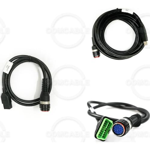 All cable OBD/USB /8 pin cable/14pin cable/9 pin for Heavy Truck Diagnostic Scanner forVolvo VOCOM II 88894000