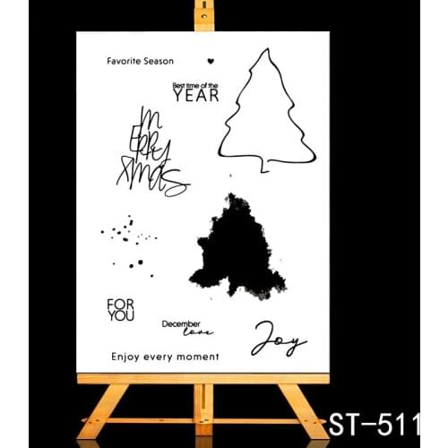 ZhuoAng Favorite season Clear Stamps/Card Making Holiday decorations For scrapbooking Transparent stamps 10*15cm