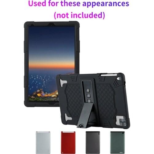 10.1 Inch Tablet Case Silicone Case Tablet Stand Universal Tablet Case Adjustable Stand with Capacitive Pen
