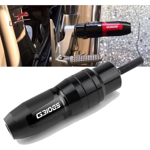 For BMW G310R G310GS G 310 GS/R 2017 2018 Motorcycle CNC Accessoires Falling Protection Exhaust Slider Crash Pad Protector