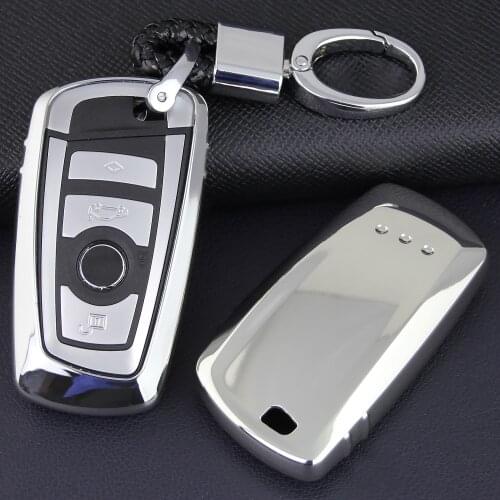 Car Key Cover Fob Chain Case Keychain For BMW X3 X4 M2 M3 M4 M5 M6 F20 F22 F30 F31 F34 F32 F36 F10 F11 F07 F06 F01 F25 F26 F80