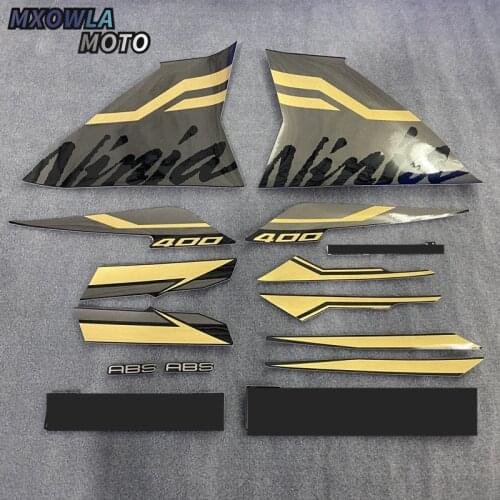 For NINJA400 ninja 400 Motorcycle Whole Fairing Sticker Decals Kit
