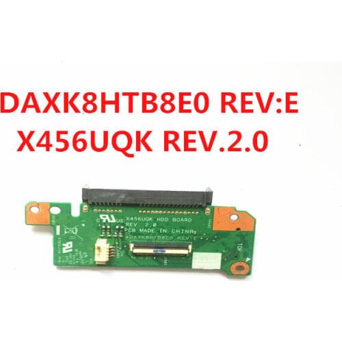 For X456UQK REV.2.0 DAXK8HTB8E0 Notebook PC HDD board power board power swith Pro audio USB board HDD BOARD Hard Disk Drive