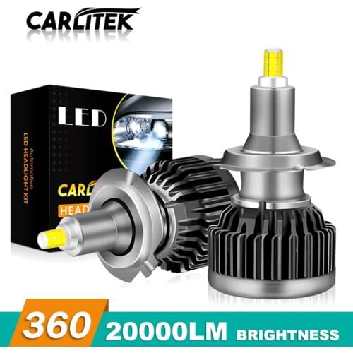 H7 LED H1 H7 H8 H11 9005 9006 Car Headlight Fog Lamp Bulb Focus Beam HB3 HB4 6500K LED Lights For Auto Headlamp Carlitek