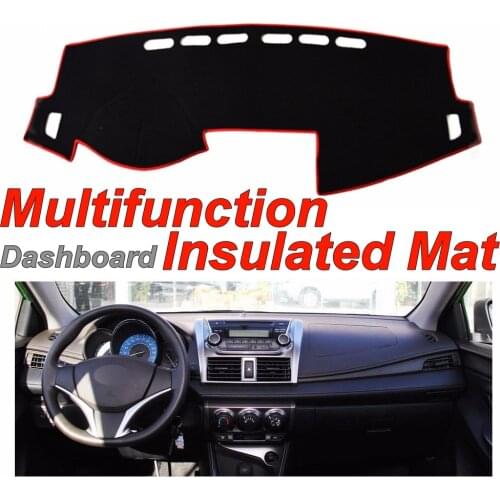 Dashboard Mat Original Factory Shape pad Protection Cover Carpet Dashmat Special Model For TOYOTA Yaris L Vios XP150