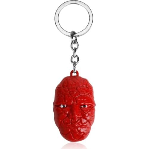 MQCHUN Fashion Fantastic Four Enamel Keychain Benjamin Grimm Thing Keychain Metal Key Rings for Gift Chaveiro Key Chain -50