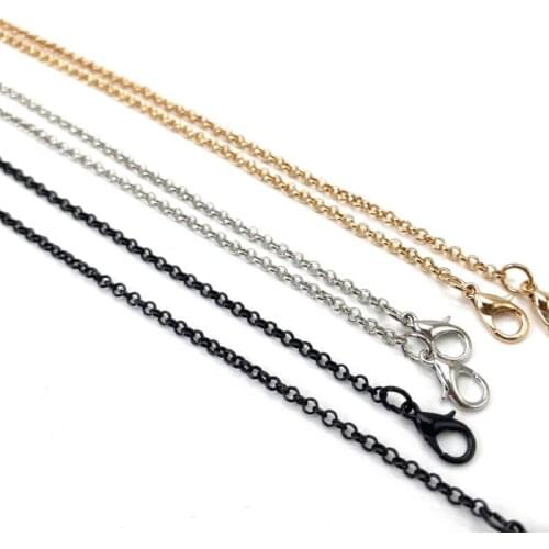 2021New Glasses Hanging Chain Mask Lanyard Holder Metal Non-Slip Adjustable Traceless Hanging Rope Two Hooks Wholesale