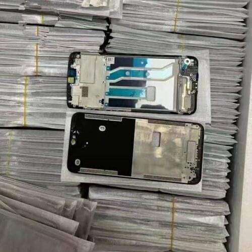 C 11 For Realme C11 Middle Frame Plate Housing Board LCD Support Mid Faceplate Bezel Replace Repair Spare Parts