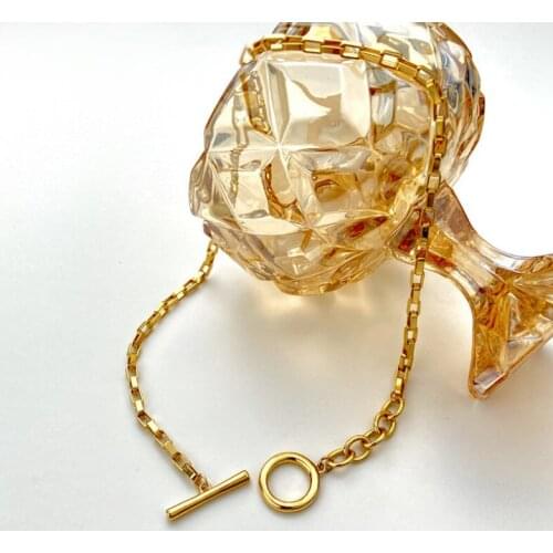 Vintage Metal Clavicle ChainNecklace Women Jewelry New Gift