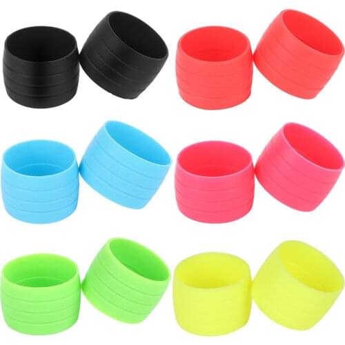 Cycling Bike Plug Bicycle Riding Silicone Handlebar Buckle Sleeve Fixed Ring Portable Waterproof Cycling Elements